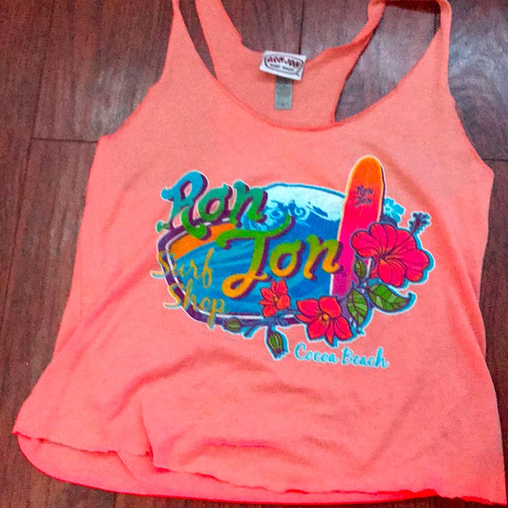 Ron Jon crop shirt